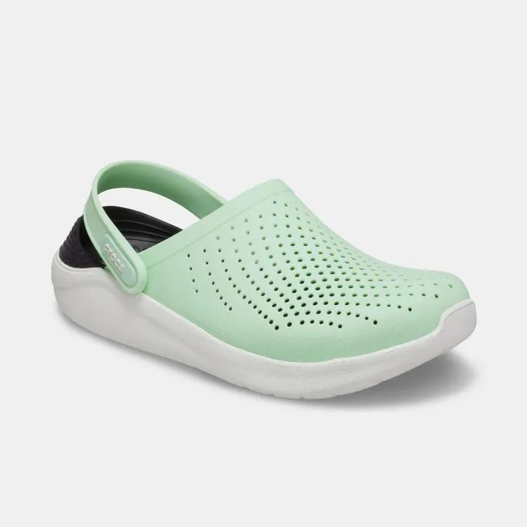 כפכף בטכנולוגיית לייט-רייד בצבע ירקרק/לבן Crocs 204592-3TP-M8W10 LiteRide Clog,