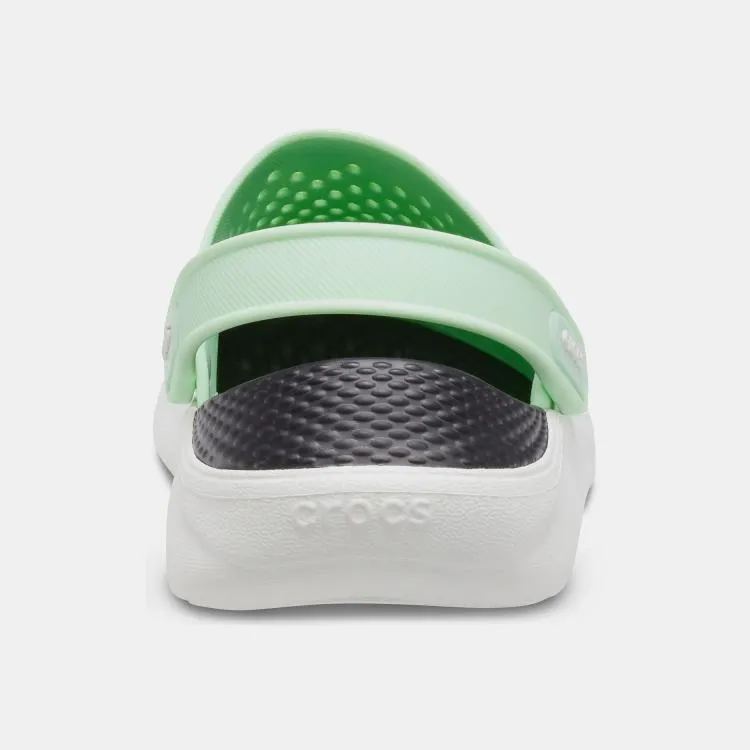 כפכף בטכנולוגיית לייט-רייד בצבע ירקרק/לבן Crocs 204592-3TP-M8W10 LiteRide Clog,