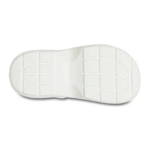 כפכפי קרוס פלטפורמה לנשים Crocs Stomp Clog-Chalky white 209347-0WV