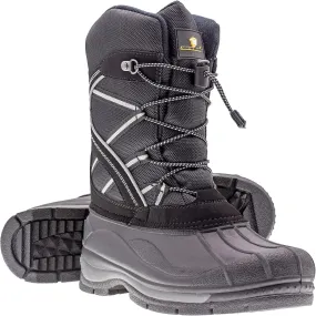 Balto Winter Boots for Men - Waterproof Warm Insulated Mens Snow Boots for Men - Comfortable Durable Outdoor Ski Mens Winter Snow Boots