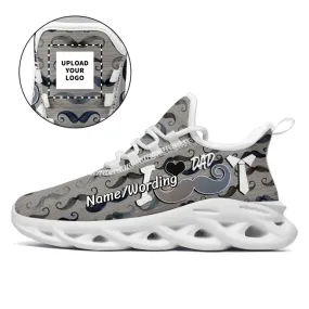 Client Gifts,Personalized Breathable Sneakers, Custom Father's Day Gift for Dad, Father