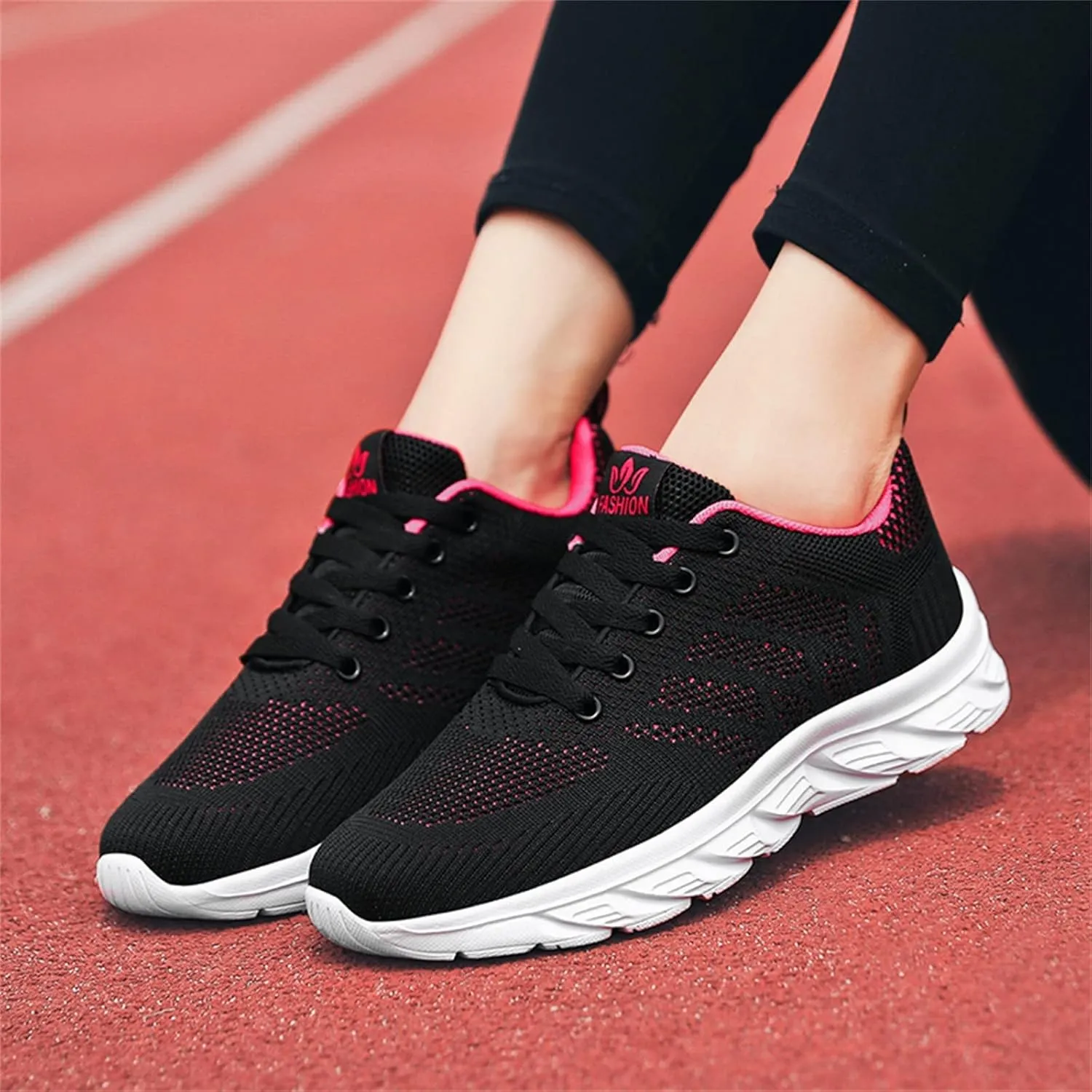 Comfort Lightweight Breathable Sneakers for Women Fashion Low Top Sneakers with Platform Versatile Dress Shoe