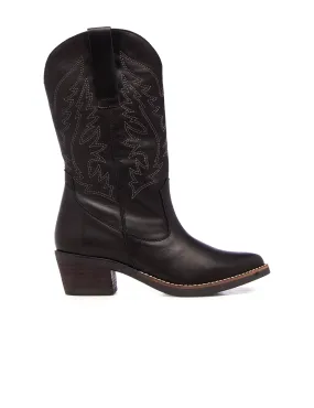 Dark Night Texan Boots