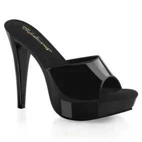 Fabulicious Cocktail 501 Womens 5 Inch Heel, Mules/Slip-Ons