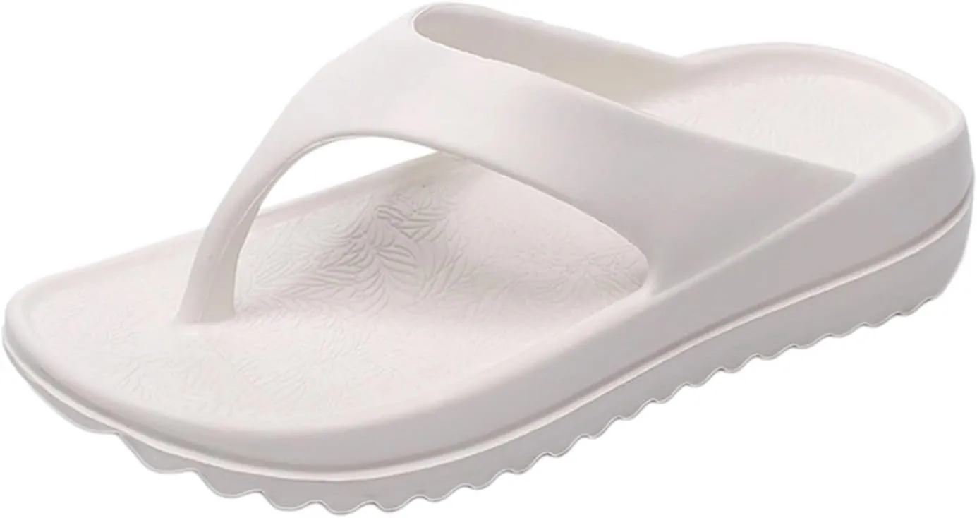 Flip Flops Comfort Beach Thong Sandals Indoor Outdoor Walking Sandals Flip Flops for Women with Arch Support