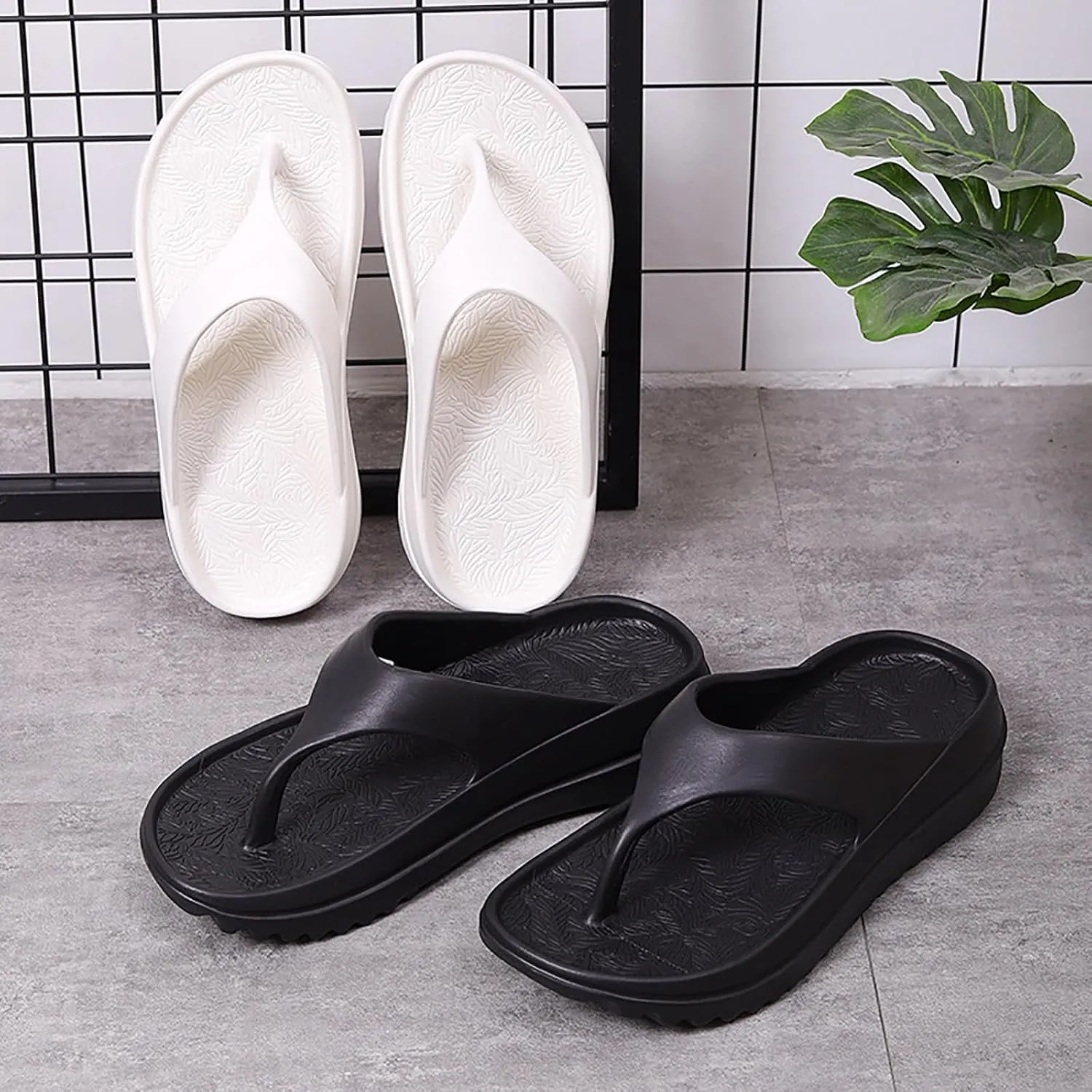 Flip Flops Comfort Beach Thong Sandals Indoor Outdoor Walking Sandals Flip Flops for Women with Arch Support