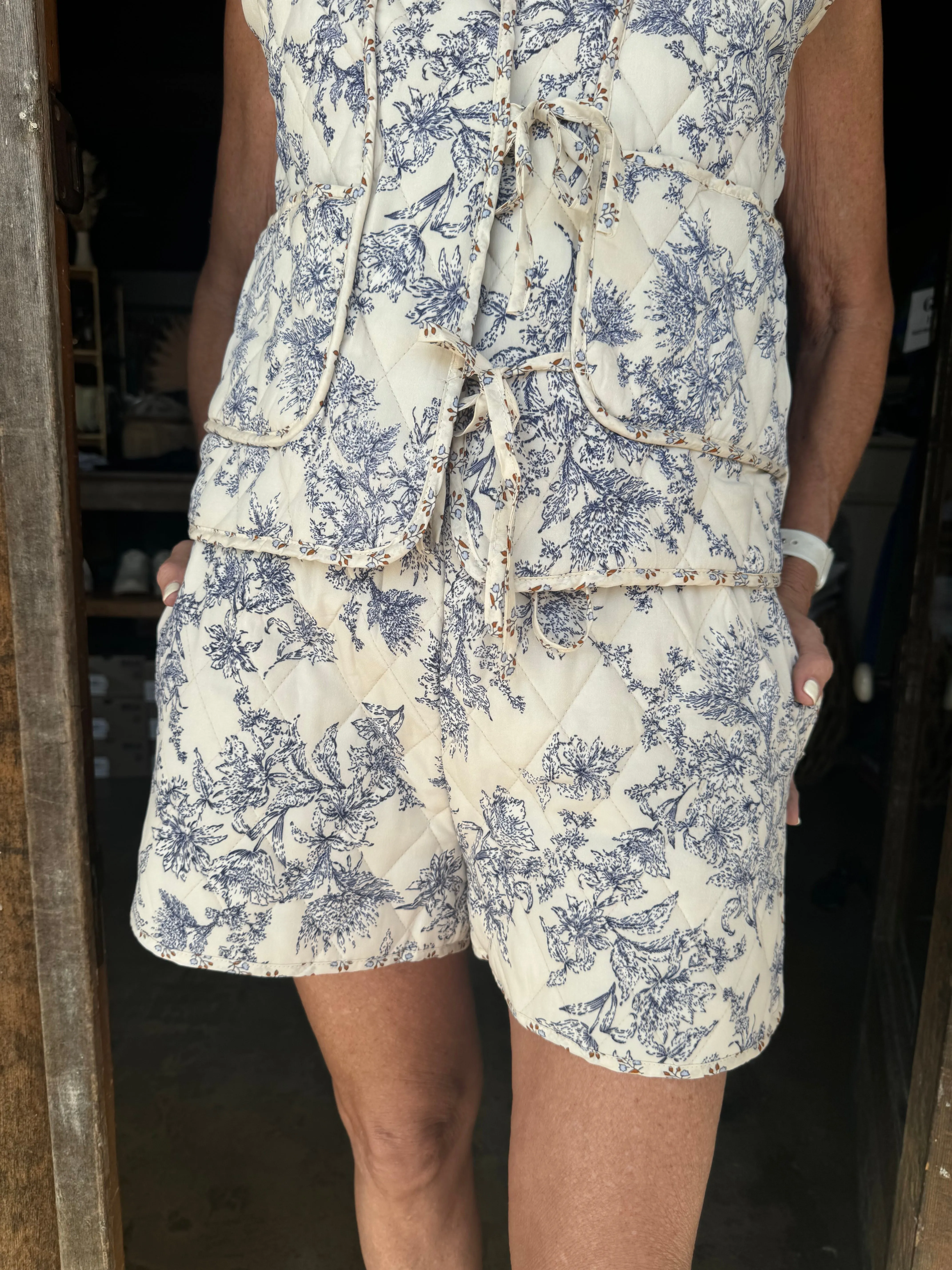 Frances Floral Shorts