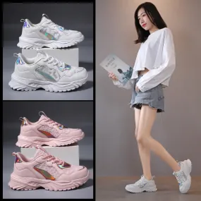 Nanccy Breathable Mesh Platform Sneakers