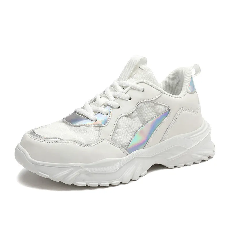 Nanccy Breathable Mesh Platform Sneakers