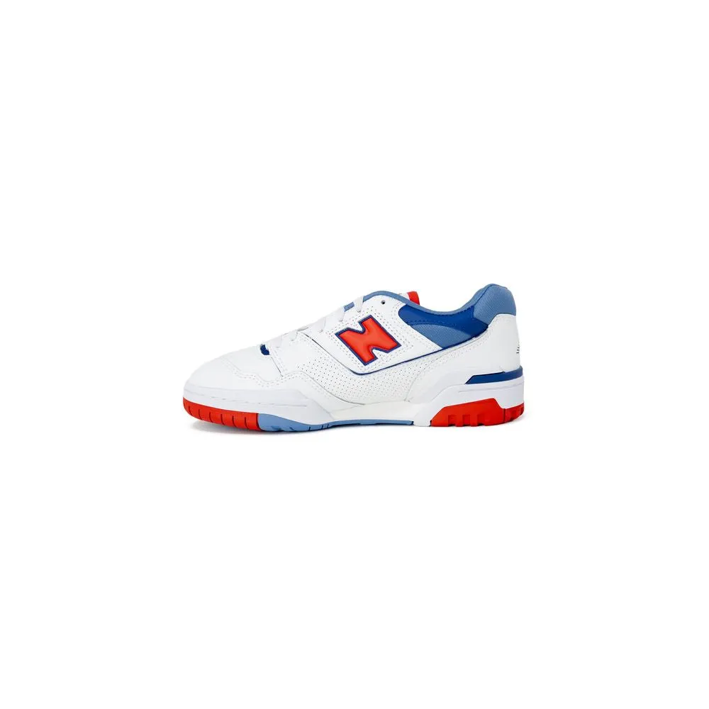 New Balance Blue Synthetic Leather Sneakers