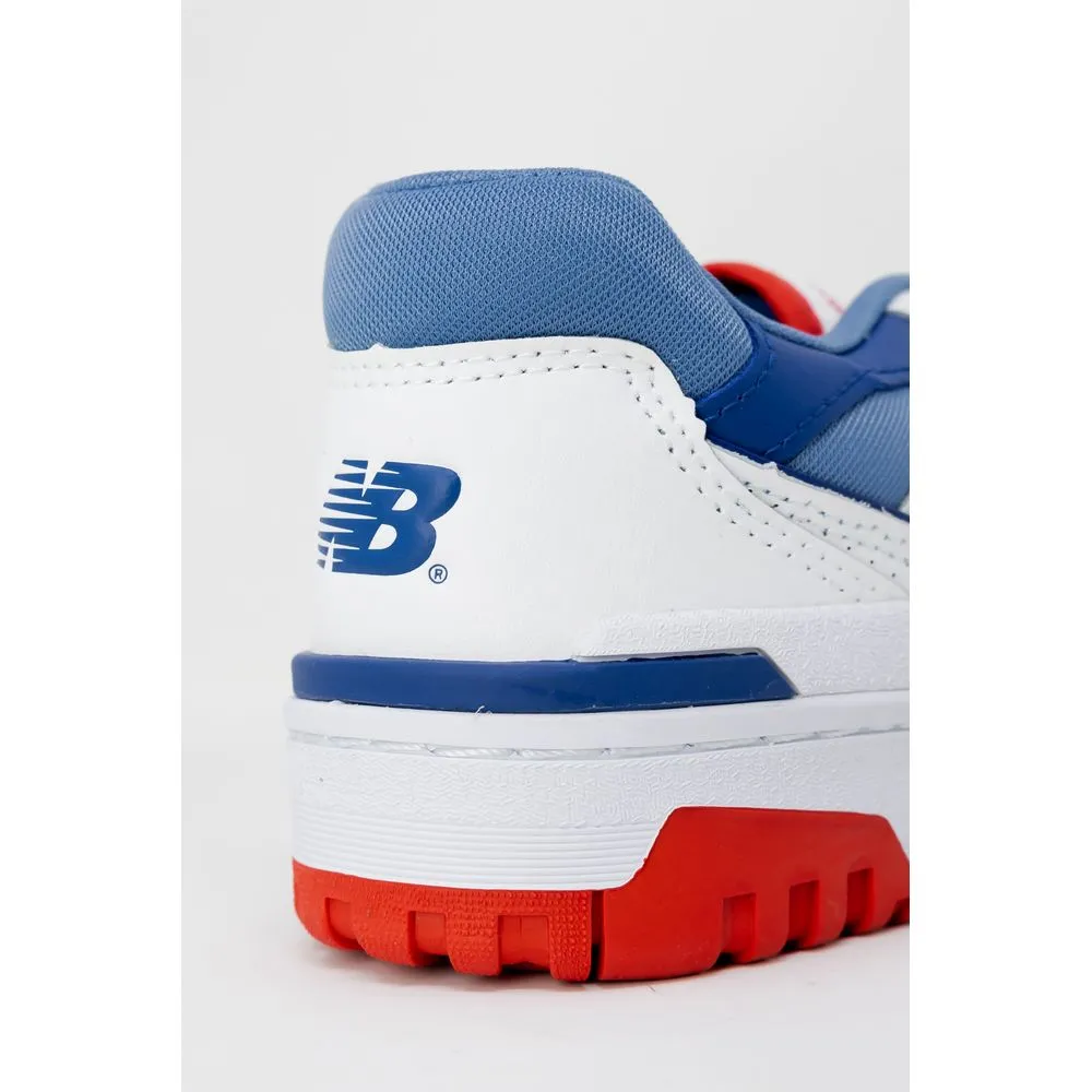 New Balance Blue Synthetic Leather Sneakers