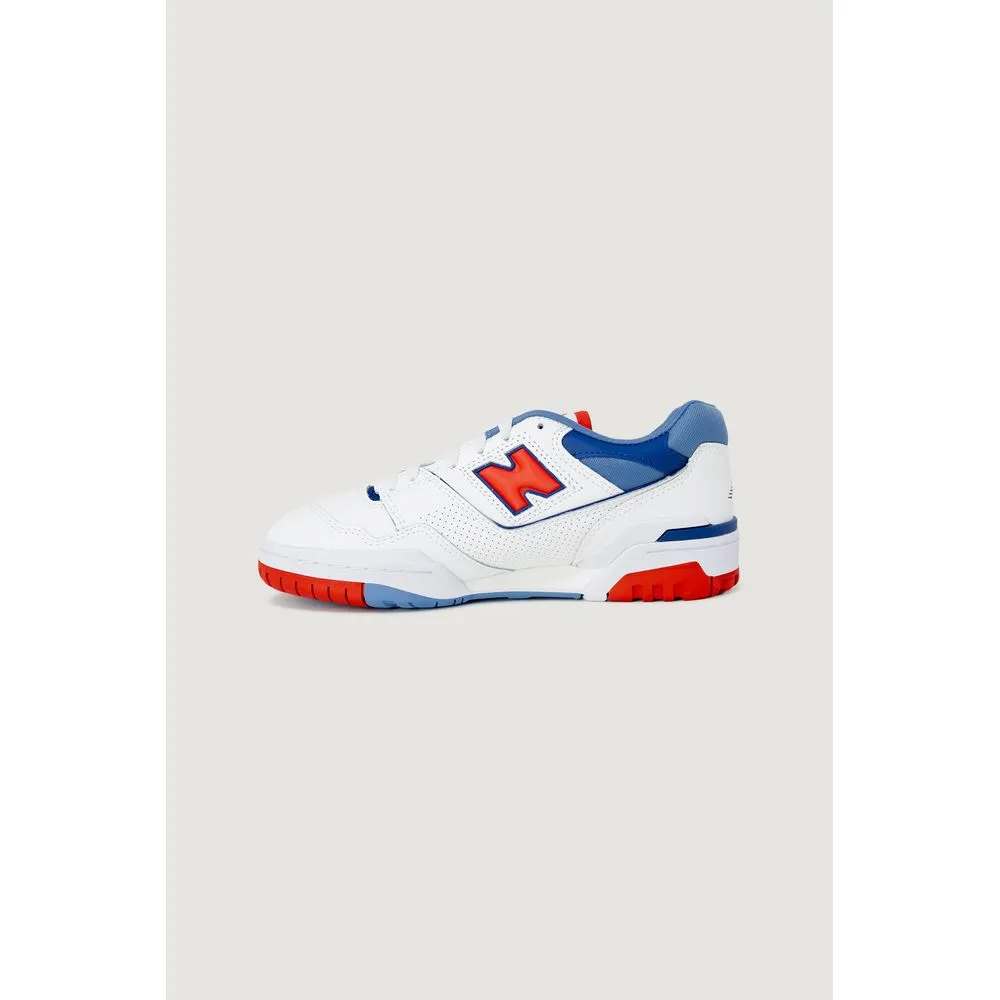 New Balance Blue Synthetic Leather Sneakers
