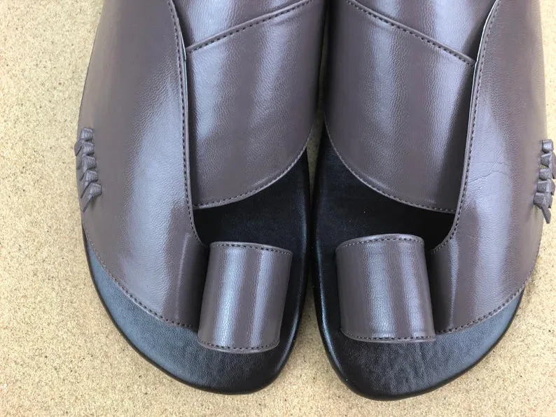 NEW Men’s Vegan Leather Sandals ~ Sandcruisers ~Traditional Arabian Sandals ~ Great for Outdoors, Beaches, Pools, and Parks, Sz 12, Retails $150