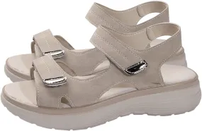 Orthopedic Sandals for Women 2025 Trendy Comfortable Womens Wedge Sandal Summer Casual Arch Support Slip On Shoes