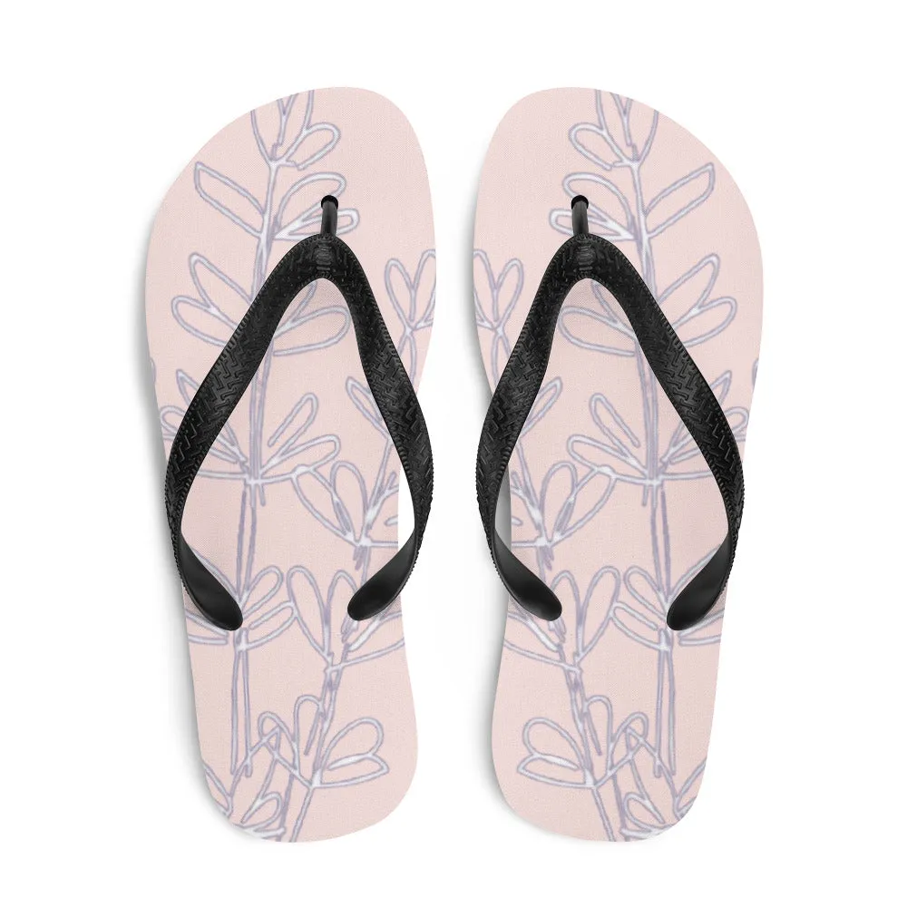 PINK LAVENDER Flip-Flops