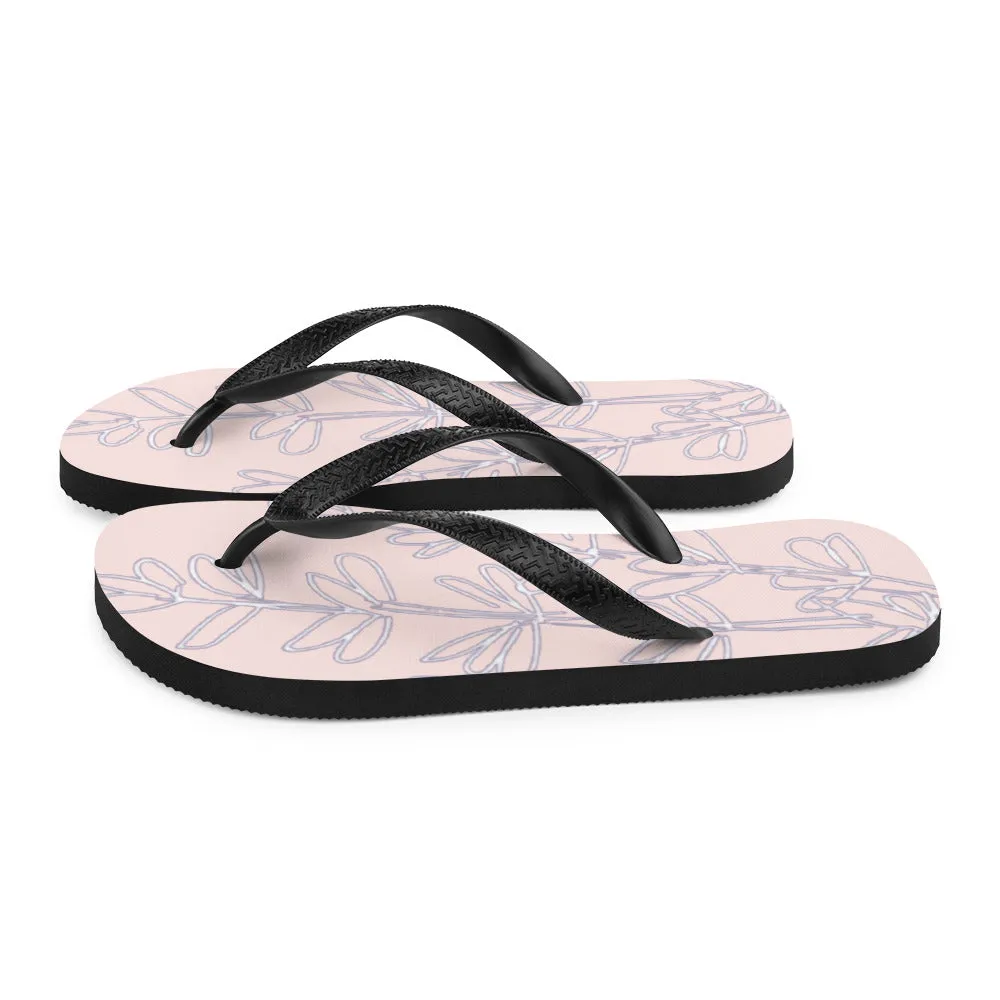PINK LAVENDER Flip-Flops