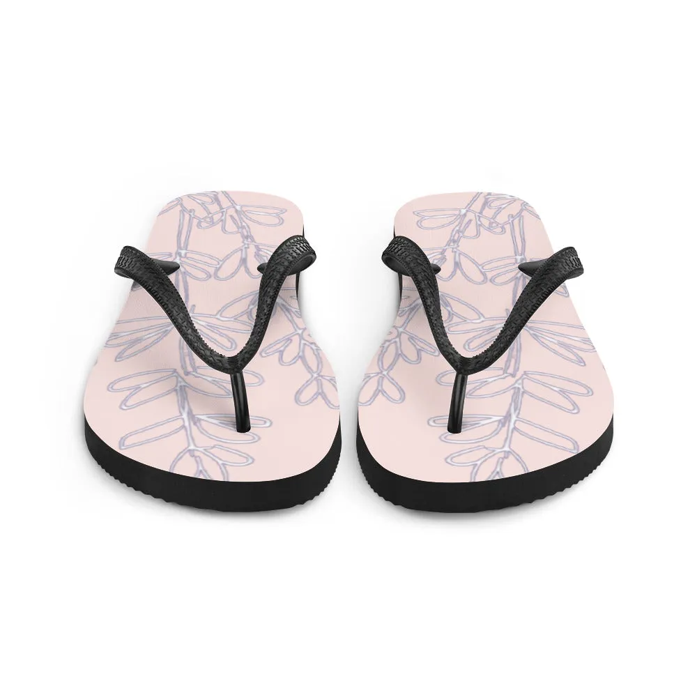 PINK LAVENDER Flip-Flops