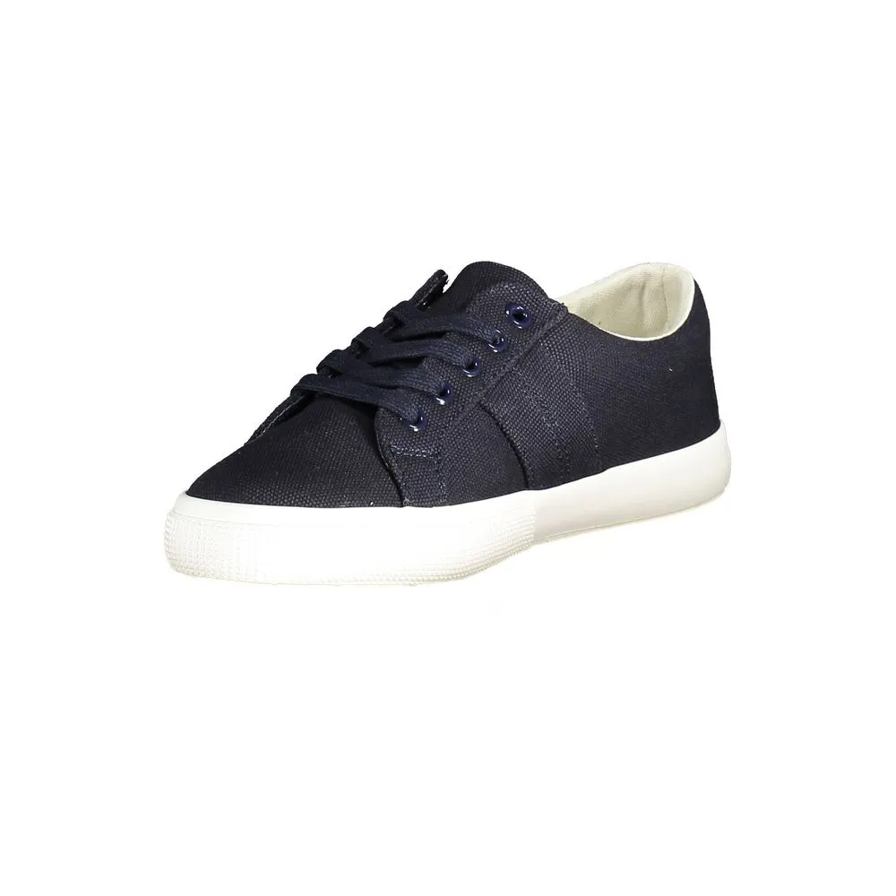 Ralph Lauren Blue Cotton Sneakers