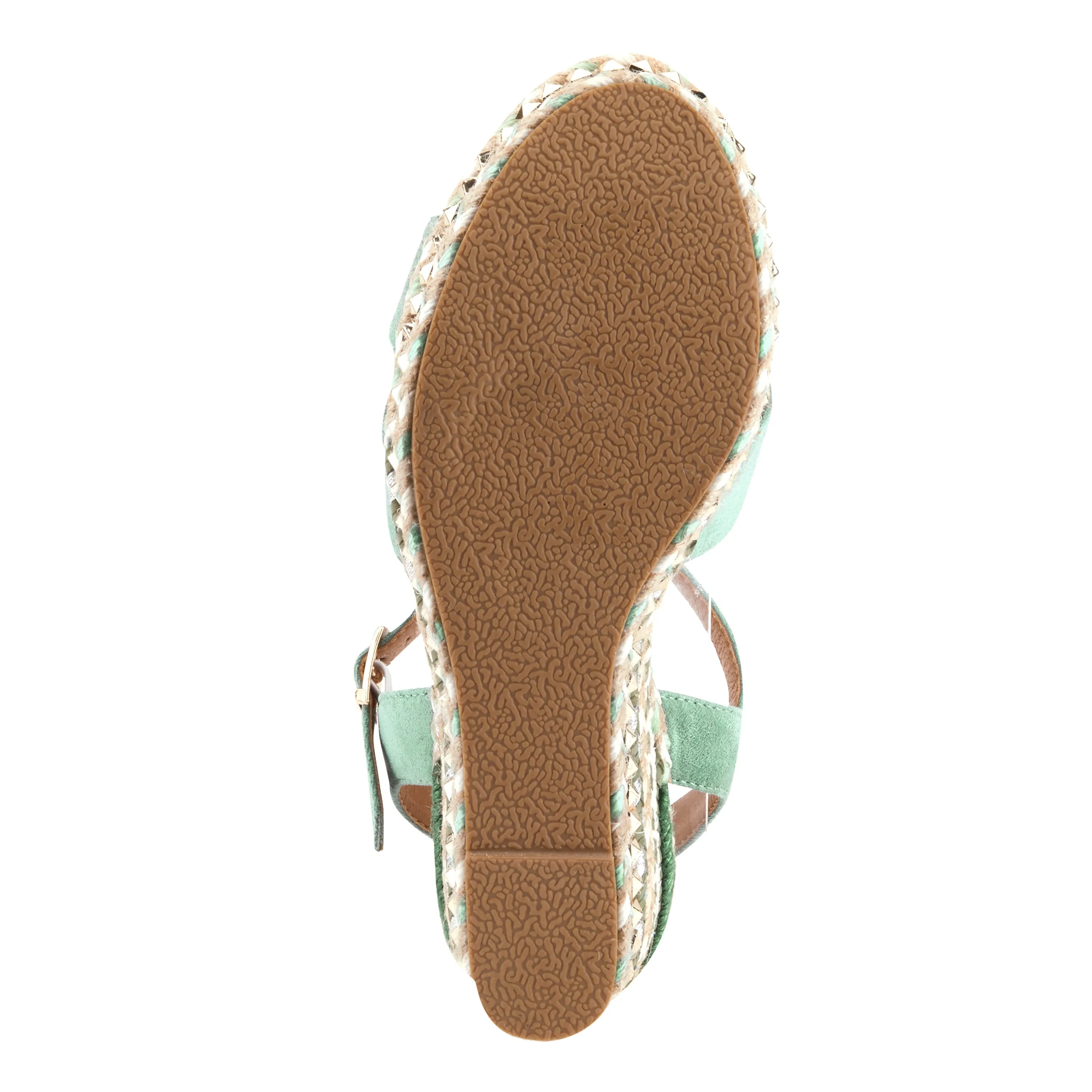 Spring Step Shoes  Patrizia Sloane Women’s Woven Suede Espadrille Sandals