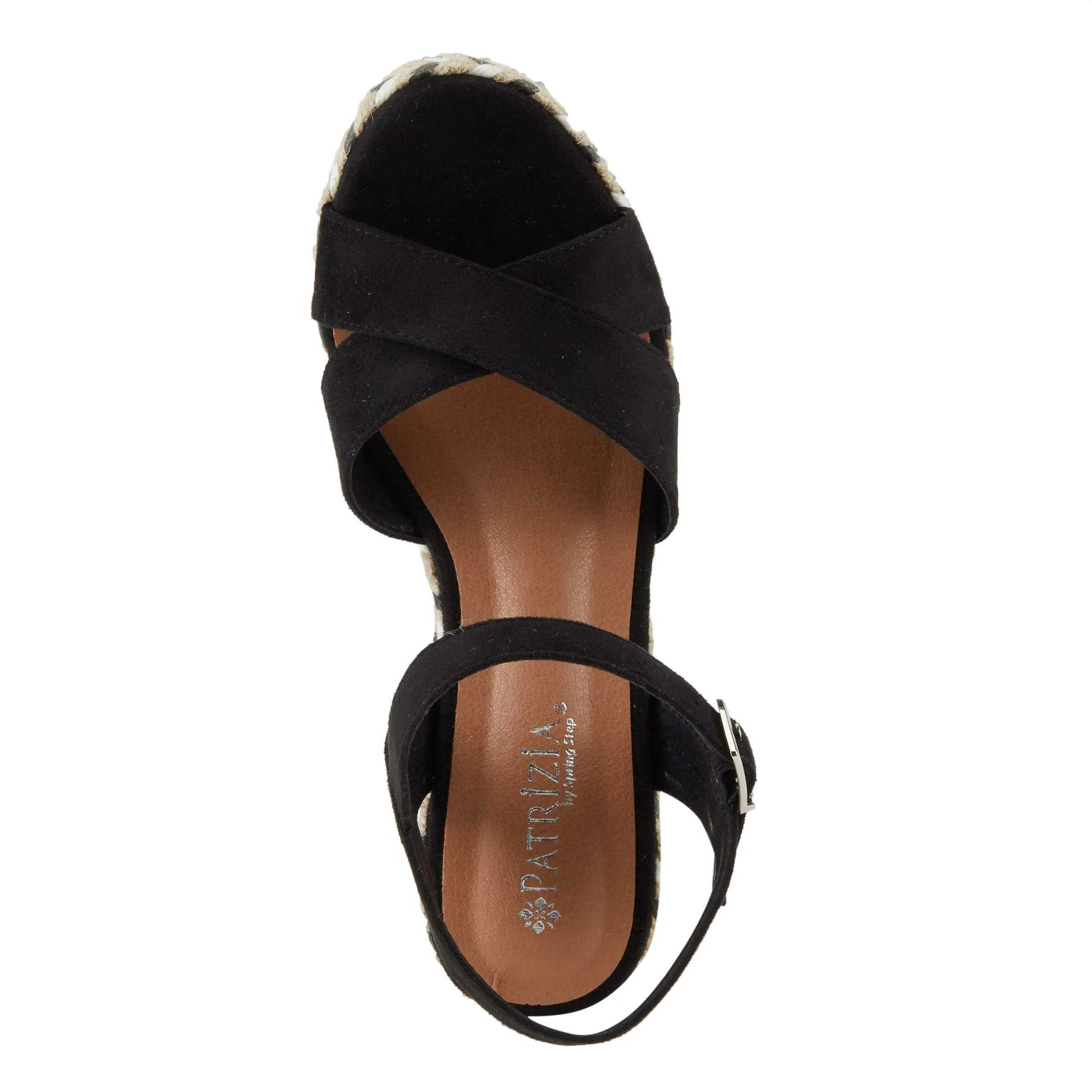 Spring Step Shoes  Patrizia Sloane Women’s Woven Suede Espadrille Sandals