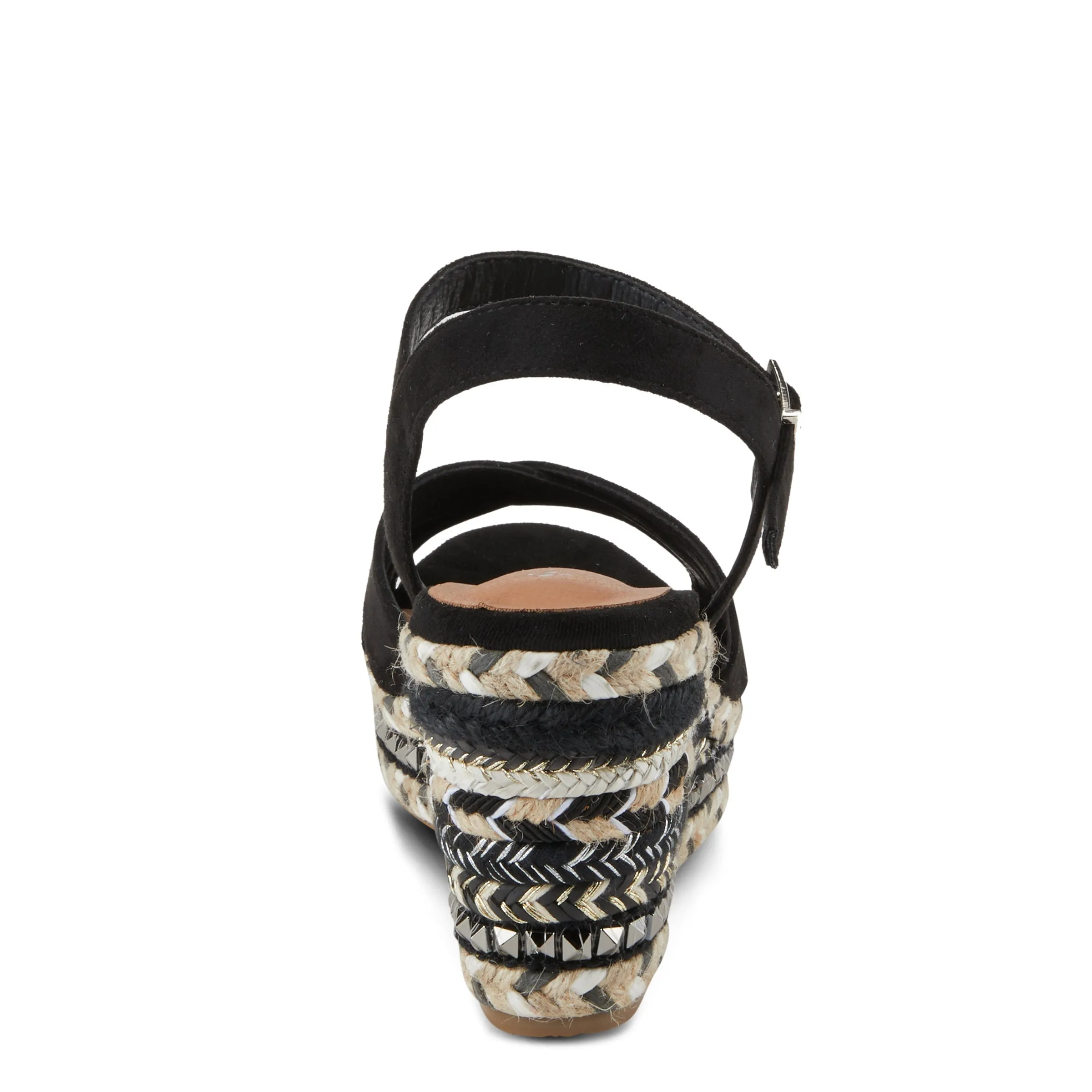 Spring Step Shoes  Patrizia Sloane Women’s Woven Suede Espadrille Sandals