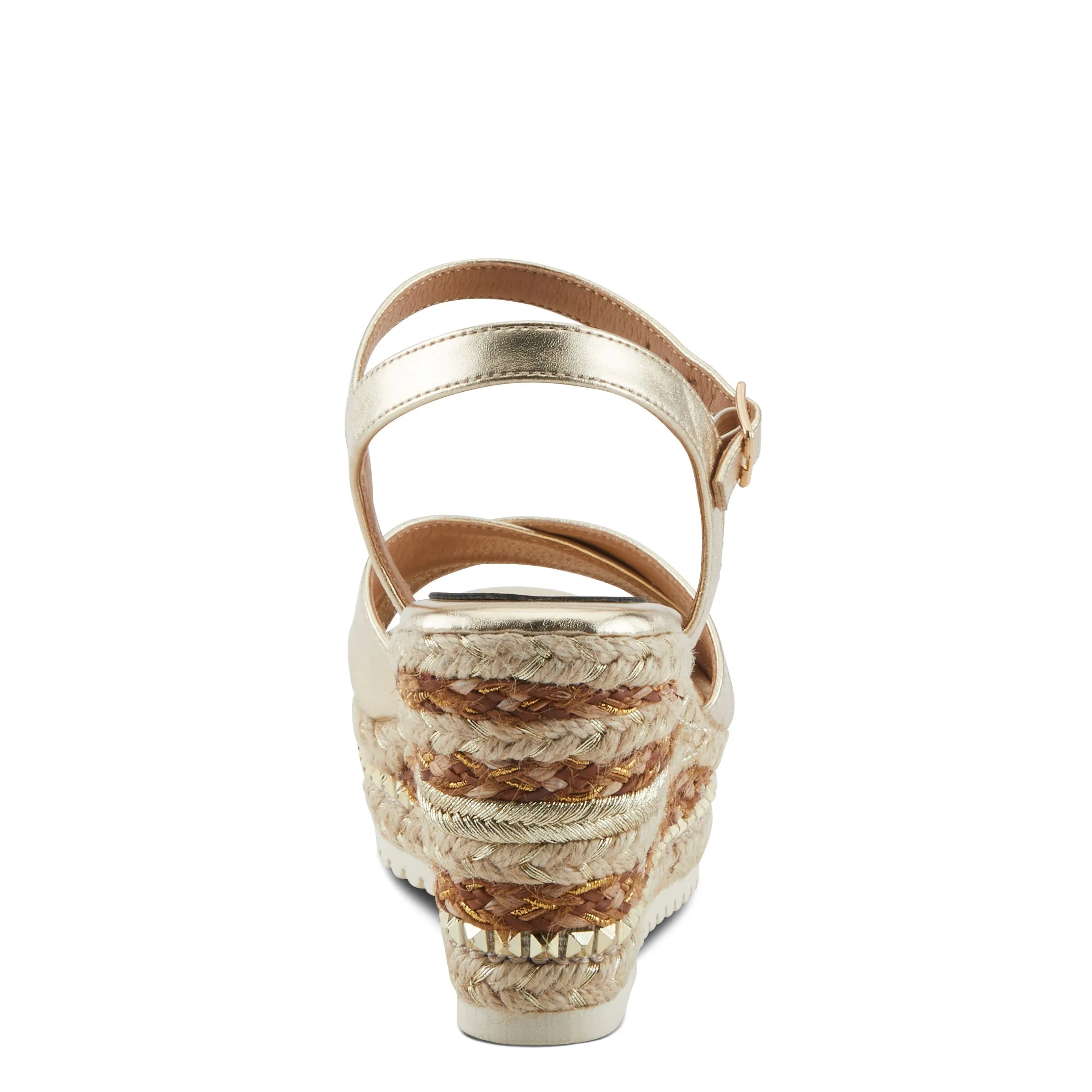 Spring Step Shoes  Patrizia Sloane Women’s Woven Suede Espadrille Sandals