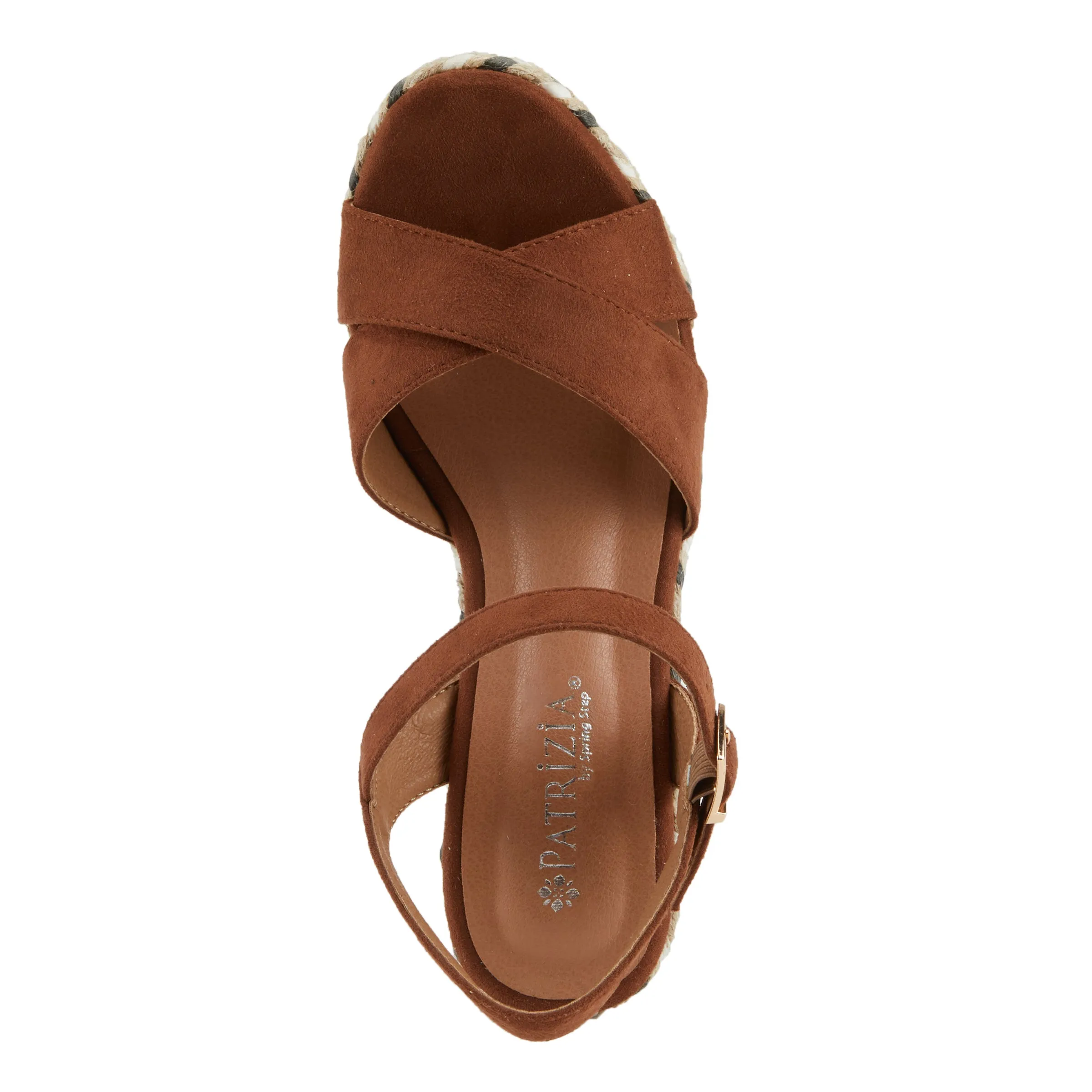 Spring Step Shoes  Patrizia Sloane Women’s Woven Suede Espadrille Sandals