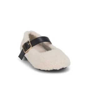 Stella McCartney Kids Fluffy Ballerina Flats