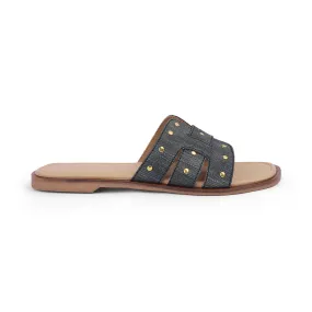 Tresmode Aen Black Women's Casual Flats