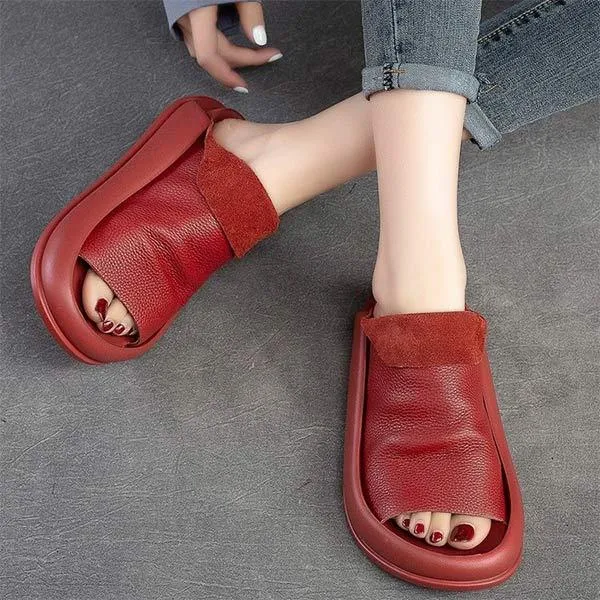 Women's Platform Sandals with Thick Sole 37986380C
