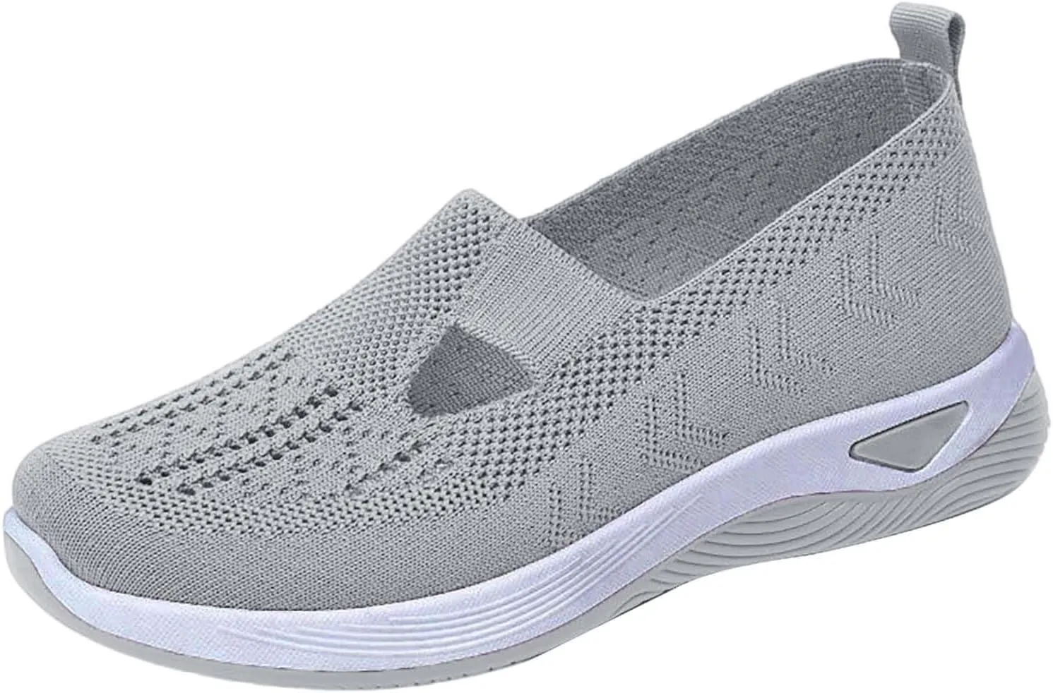 Women's Woven Orthopedic Breathable Soft Sole Running Shoes for Men Comfort Men's Casual Shoes Platform Sneakers Brown Tennis Shoe White Loafers