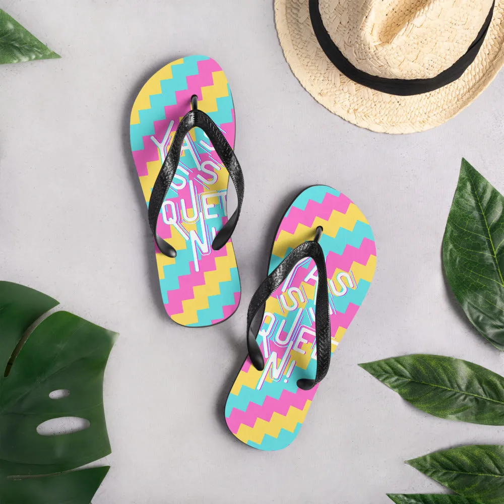 Yasss Queen Flip-Flops